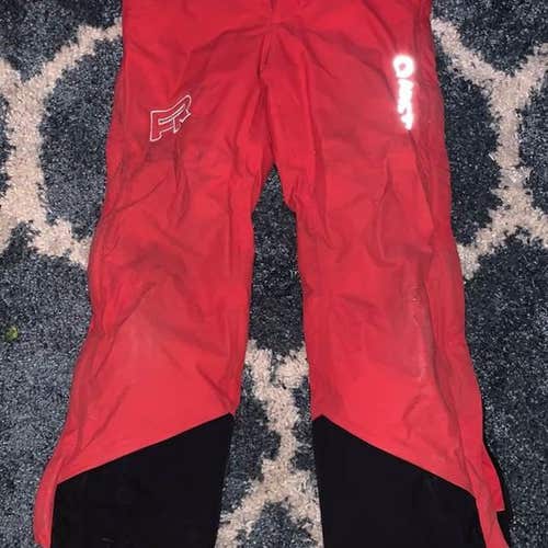 Red Unisex Youth Used Small Arctica Side-zip Ski Pants