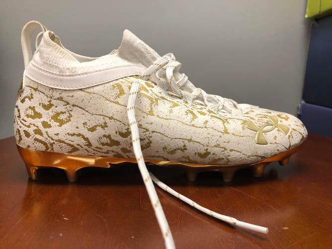 Gold Adult Molded Cleats Under Armour Cleats