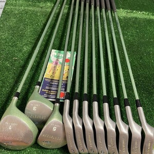 Pro Kennex Contender Full Set Woods and Irons Driver 3-5 3-PW Graphite Shafts