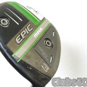 Callaway Epic MAX Fairway 15° 3 Wood CYPHER Forty 5.0 NO cover .. SENIOR