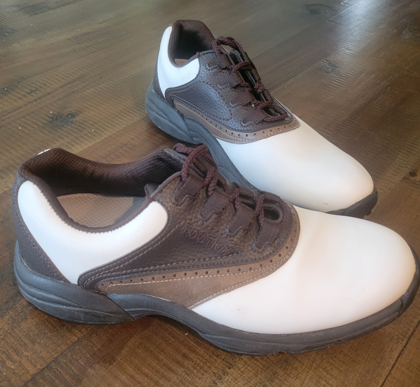 Men's Size 8.0 Footjoy GreenJoys Golf Shoes - GREAT Condition
