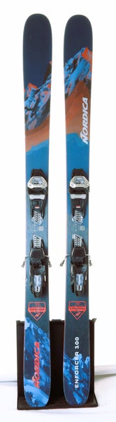 Used 2022 Nordica Enforcer 100 skis w/ Marker Griffon 13 bindings