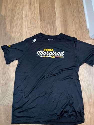 Team Maryland Coaches Black New New Balance Shirt