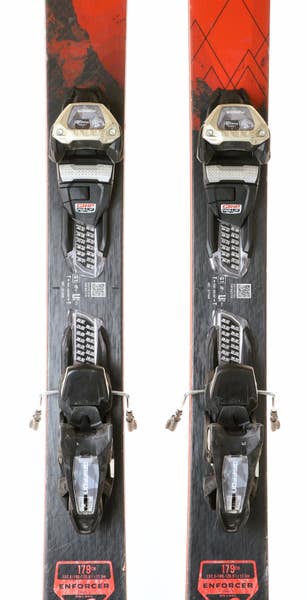 Used 2021 Nordica Enforcer 100 skis w/ Marker Griffon 13 bindings