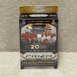 2020 Panini Prizm NFL Football Hanger Box Sealed Walmart Red Ice 20 Cards New