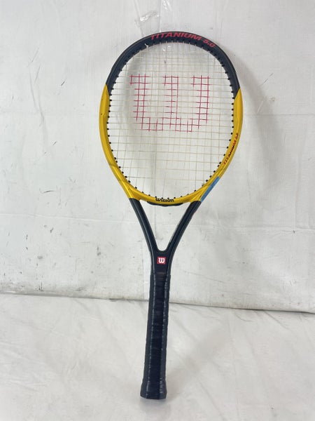 Used Wilson Hammer Titanium 5.0 4 1 4" Tennis Racquet 110 Sqin