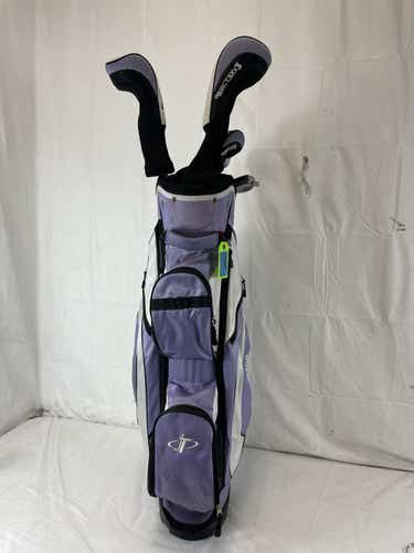 Used Tour Edge Reaction 3 9-piece Ladies Flex Graphite Shaft Women's Golf Package Set