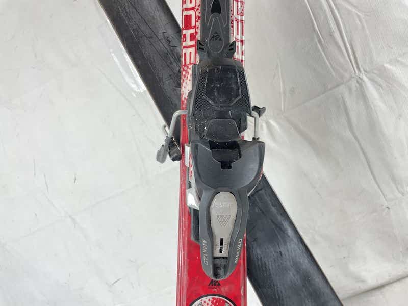 Used 2010 K2 Apache Recon 163 Cm Downhill Skis W Marker Mx 12.0 Bindings