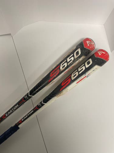 Used Easton (-9) 21 oz 30" S650 Bat