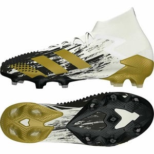 Adidas Predator Mutator 20.1 FG Demonskin White Gold Soccer Cleats Mens 5/W 6.5