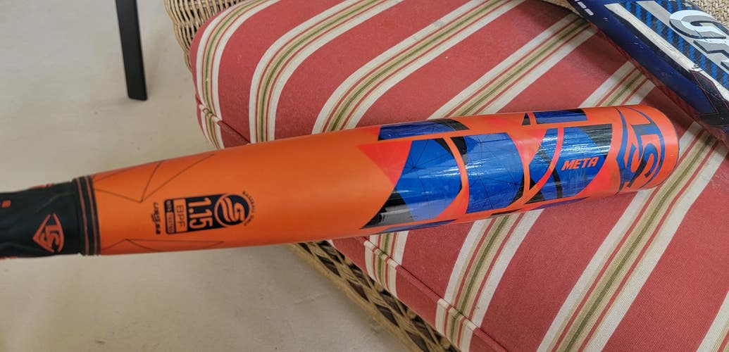 Used USSSA Certified 2021 Louisville Slugger Composite Meta Bat (-5) 26 oz 31"