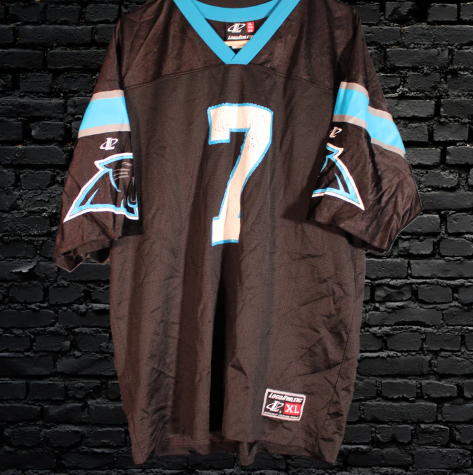 KERRY COLLINS CAROLINA PANTHERS VINTAGE 1990'S LOGO ATHLETIC