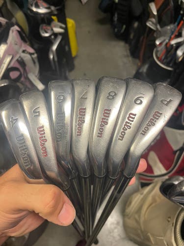 Wilson iron set 7 Pc Fat shaft in right Handed