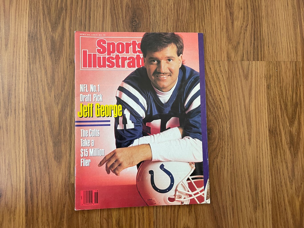 Indianapolis Colts Jeff George NFL FOOTBALL 1990 Sports Illustrated Magazine!