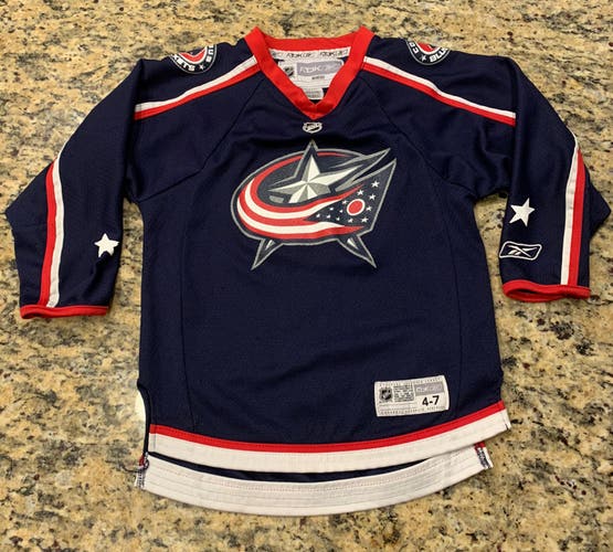 Columbus Blue Jackets Jersey Youth size 4-7