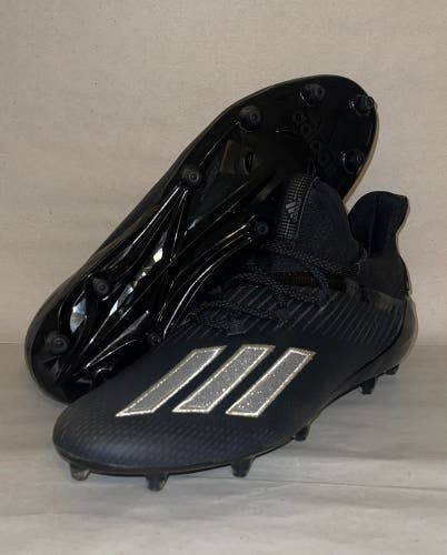 Adidas Adizero Football Cleats Black Size 13