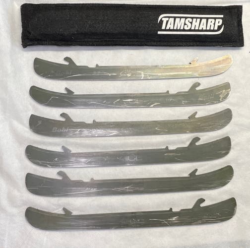Used 4ICE By Tamsharp Steel Runners, Size 306mm, Used By NHL Player M. Lehtonen