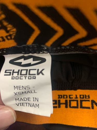 Black Used XS Shock Doctor Compression pants  Men's X-small