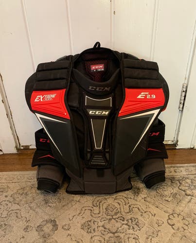 Used XL CCM Extreme Flex Shield E2.9 Goalie Chest Protector