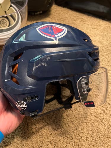 Used Large CCM Tacks 710 Helmet With visor