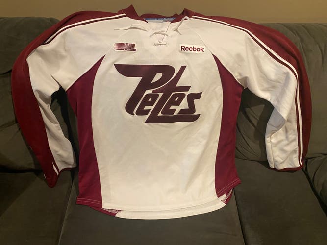 White Used Medium Reebok Jersey