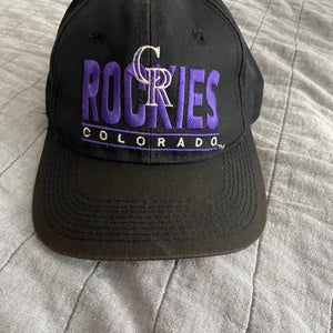 Vintage Colorado Rockies Snapback Hat