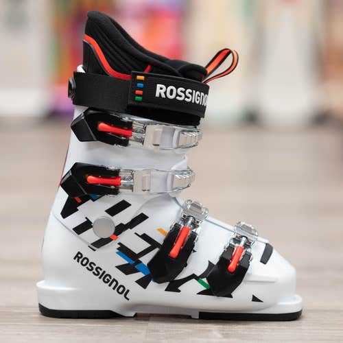 Kid's New Rossignol Racing Hero JR 65 Ski Boots Soft Flex