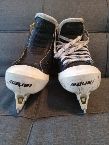 Senior Used Bauer Supreme One60 Hockey Goalie Skates Regular Width Size 6
