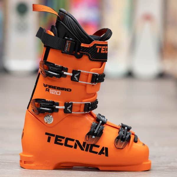 Unisex New Tecnica Racing Firebird R 120 Ski Boots Stiff Flex