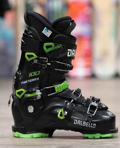 Men's Used Dalbello All Mountain Panterra 100 Ski Boots Medium Flex