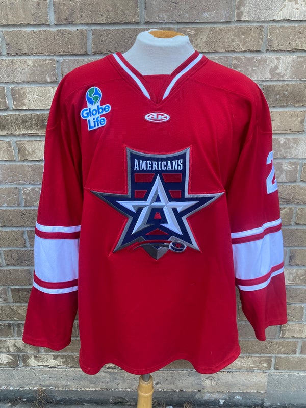 Allen Americans Youth Navy Eagle Jersey 2022-23 - Replica – Americans Team  Store