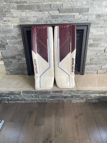 Bauer Custom Pro Stock Mach Goalie Leg Pads