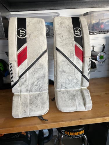 Used 30" Warrior Ritual G5 Goalie Leg Pads
