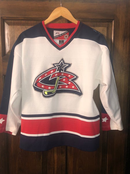 Vintage Columbus Blue Jackets Hockey Jersey