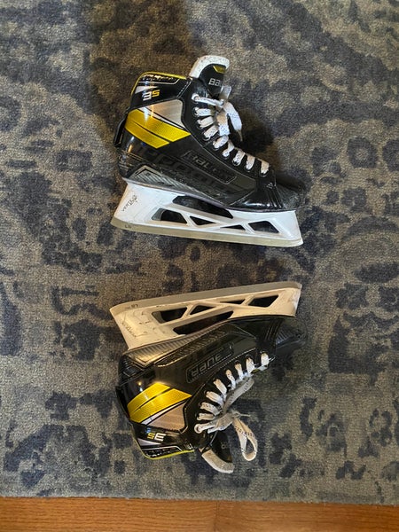 Senior Bauer Size 10.5 Supreme 3S pro Hockey Goalie Skates
