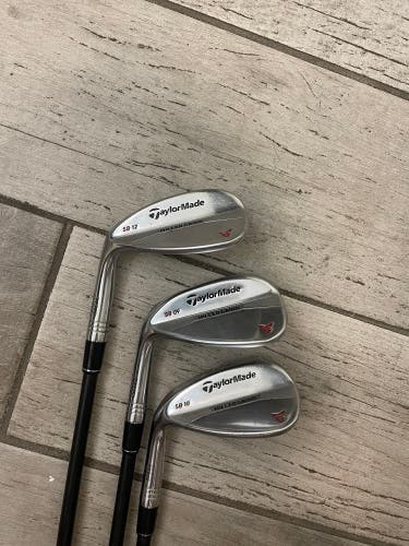 left handed taylormade milled grind wedges
