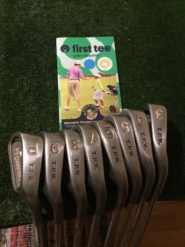PinSeeker TPW Irons Set (3-PW) Flex Calibrated Silver Lite Steel Shafts