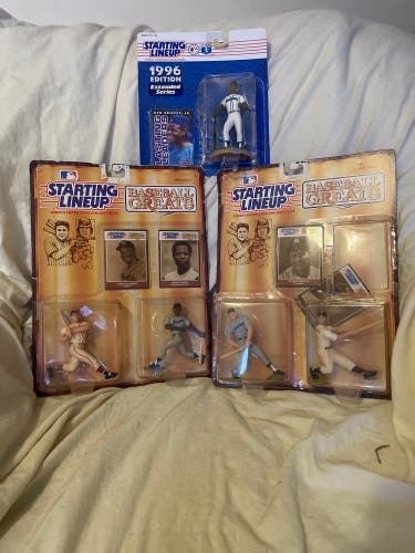 Starting Lineup Ken Griffey Jr Mickey Mantle Joe DiMaggio Hank Aaron Eddie Matthews