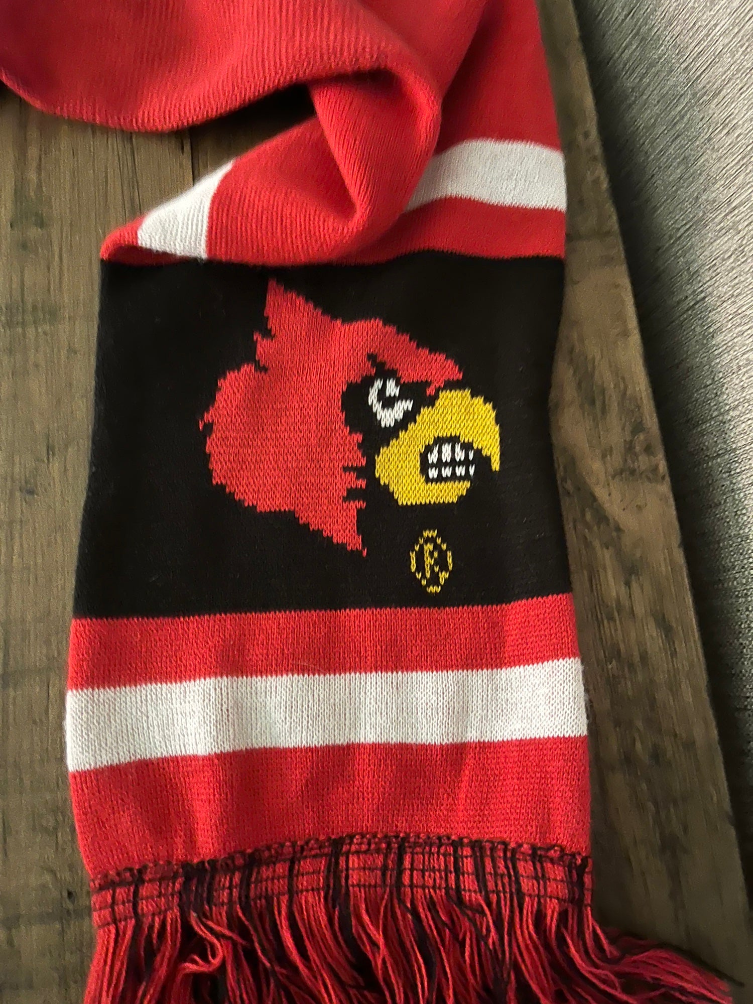 university of louisville cardinals scarf