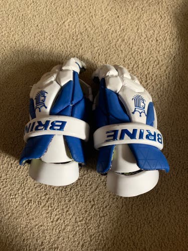 Used Player's Brine 12" Lacrosse Gloves