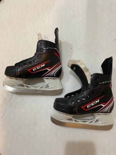 Used CCM  Size 10 JetSpeed FT340 Hockey Skates