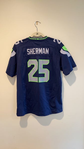 Nike Vapor Limited Color Rush Seahawks Richard Sherman Jersey Size XXL EUC  RARE