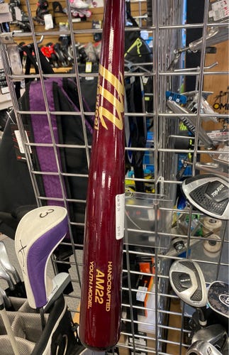 Marucci AM22 pro model wood Used 30" Bat youth