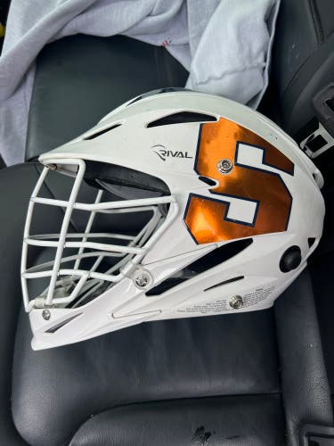Syracuse Lacrosse Player Helmet