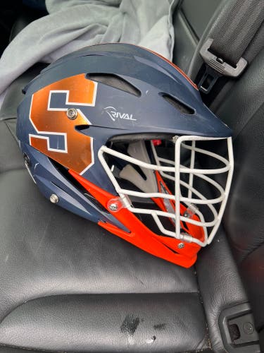Syracuse Lacrosse Helmet Player Issued