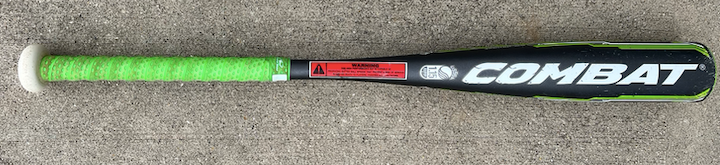 Used USSSA Certified Combat Composite Vigor Bat (-12) 16 oz 28"