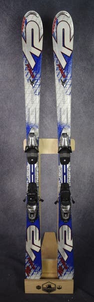 2010 k2 apache force skis K2 APACHE FORCE SKIS SIZE 156 CM WITH MARKER BINDINGS | SidelineSwap