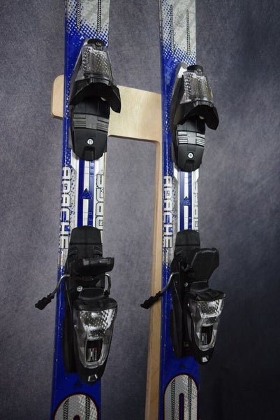 2010 k2 apache force skis K2 APACHE FORCE SKIS SIZE 156 CM WITH MARKER BINDINGS | SidelineSwap