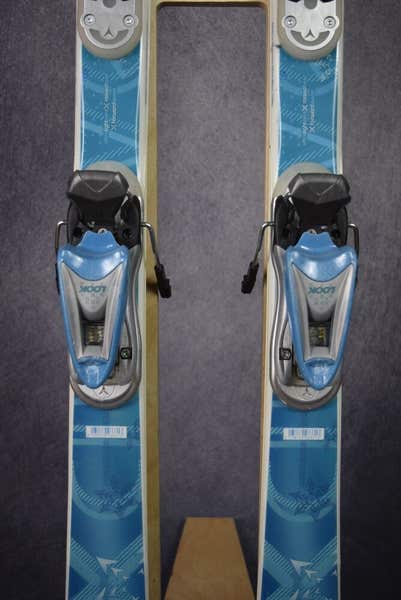 DYNASTAR EXCLUSIVE 9 SKIS SIZE 158 CM WITH LOOK BINDINGS