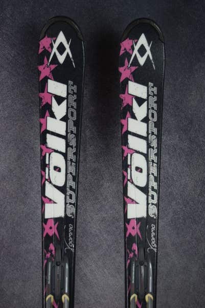 VOLKL SUPERSPORT GAMMA SKIS SIZE 161 CM WITH MARKER BINDINGS